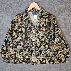 NWT Vintage 90s‎ Jane Ashley Tapestry Jacket Gottschalks